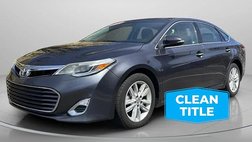 2014 Toyota Avalon XLE