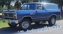 1988 Dodge Ramcharger 150