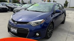 2014 Toyota Corolla S Plus