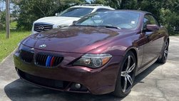 2007 BMW 6 Series 650i