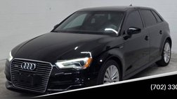 2016 Audi A3 Sportback e-tron 1.4T Premium