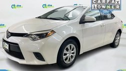 2016 Toyota Corolla LE Eco