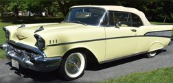 1957 Chevrolet Convertible 283 V8 #'s Matching Cruiser