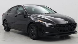 2021 Hyundai Elantra Hybrid Blue