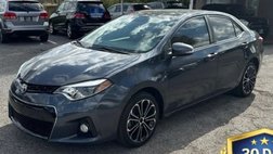 2015 Toyota Corolla S Plus