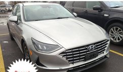 2021 Hyundai Sonata Hybrid Blue