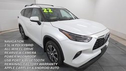 2022 Toyota Highlander Hybrid XLE