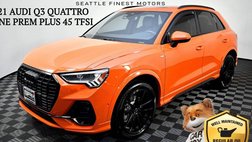 2021 Audi Q3 quattro S line Prem Plus 45 TFSI