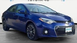 2015 Toyota Corolla S Plus