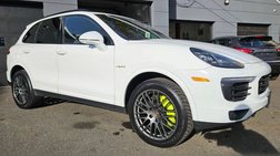 2017 Porsche Cayenne S E Platinum
