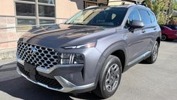 2022 Hyundai Santa Fe Hybrid Blue