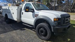 2010 Ford XL 4X2 REGCAB BUCKET TRUCK 6.4L DIESEL PTO 1OWNER