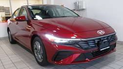 2024 Hyundai Elantra Hybrid Blue