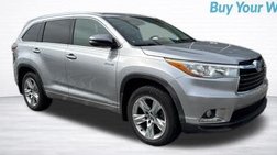 2016 Toyota Highlander Hybrid Limited Platinum