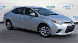 2016 Toyota Corolla S