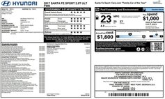 2017 Hyundai Santa Fe Sport 2.0T Ultimate