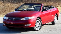 2002 Toyota Camry Solara ONE OWNER ONLY 47K MILES CLEAN CARFAX CELICA