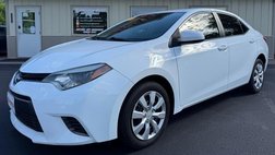 2016 Toyota Corolla LE