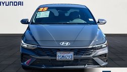 2025 Hyundai Elantra Hybrid Blue