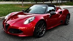 2016 Alfa Romeo 4C Spider