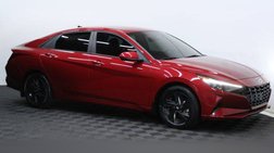 2022 Hyundai Elantra Hybrid Blue