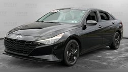 2021 Hyundai Elantra Hybrid Blue