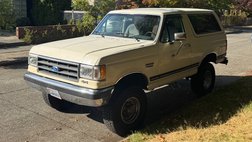 1991 Ford Bronco Silver Anniversary