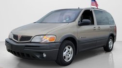 2001 Pontiac Montana Value