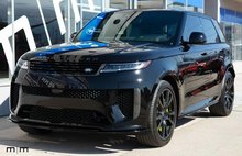 2024 Land Rover Range Rover Sport SV Edition One Obsidian Black