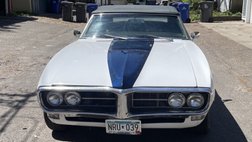 1968 Pontiac Firebird Center Racing Stripe in Dark Blue with Blue Top