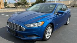 2018 Ford Fusion Hybrid S