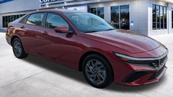2025 Hyundai Elantra Hybrid Blue