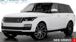 2018 Land Rover Range Rover HSE