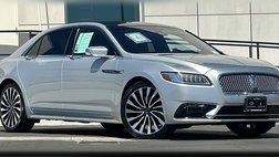 2017 Lincoln Continental Black Label