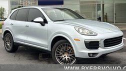 2017 Porsche Cayenne Platinum Edition