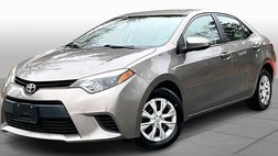 2014 Toyota Corolla LE Eco