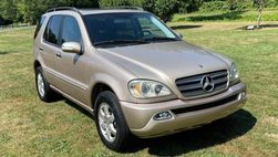 2003 Mercedes-Benz M-Class ML 500