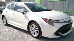 2019 Toyota Corolla Hatchback SE