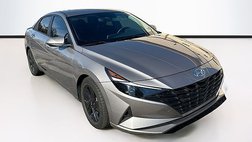 2021 Hyundai Elantra Hybrid Blue