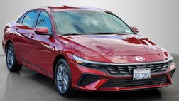 2025 Hyundai Elantra Hybrid Blue