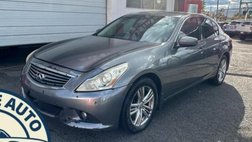 2012 Infiniti G25 x