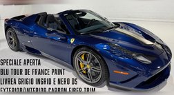 2015 Ferrari 458 Speciale Blu Tour De France paint, Livrea Grigio Ingrid