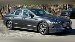 2022 Hyundai Sonata Hybrid Blue