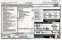 2024 Audi Q8 Sportback e-tron quattro Premium Plus S line