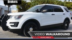 2018 Ford Explorer Police Interceptor Utility