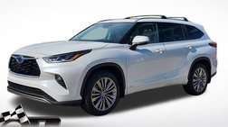 2022 Toyota Highlander Hybrid Platinum