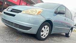 2005 Toyota Sienna LE - 7 Passenger Seating