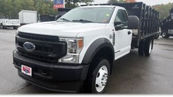 2020 Ford Super Duty F-450 XL 4WD Reg Cab 14 Rack Body With Lift.