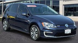 2016 Volkswagen e-Golf SE