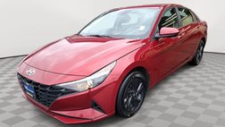 2023 Hyundai Elantra Hybrid Blue